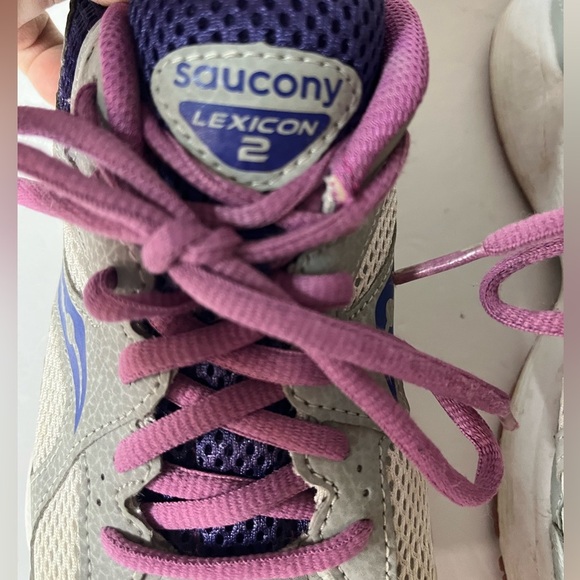Saucony Women’s Lexicon 2 Running Shoes Gray Purple Size 7.5 Athletic Sneakers - Picture 7 of 14